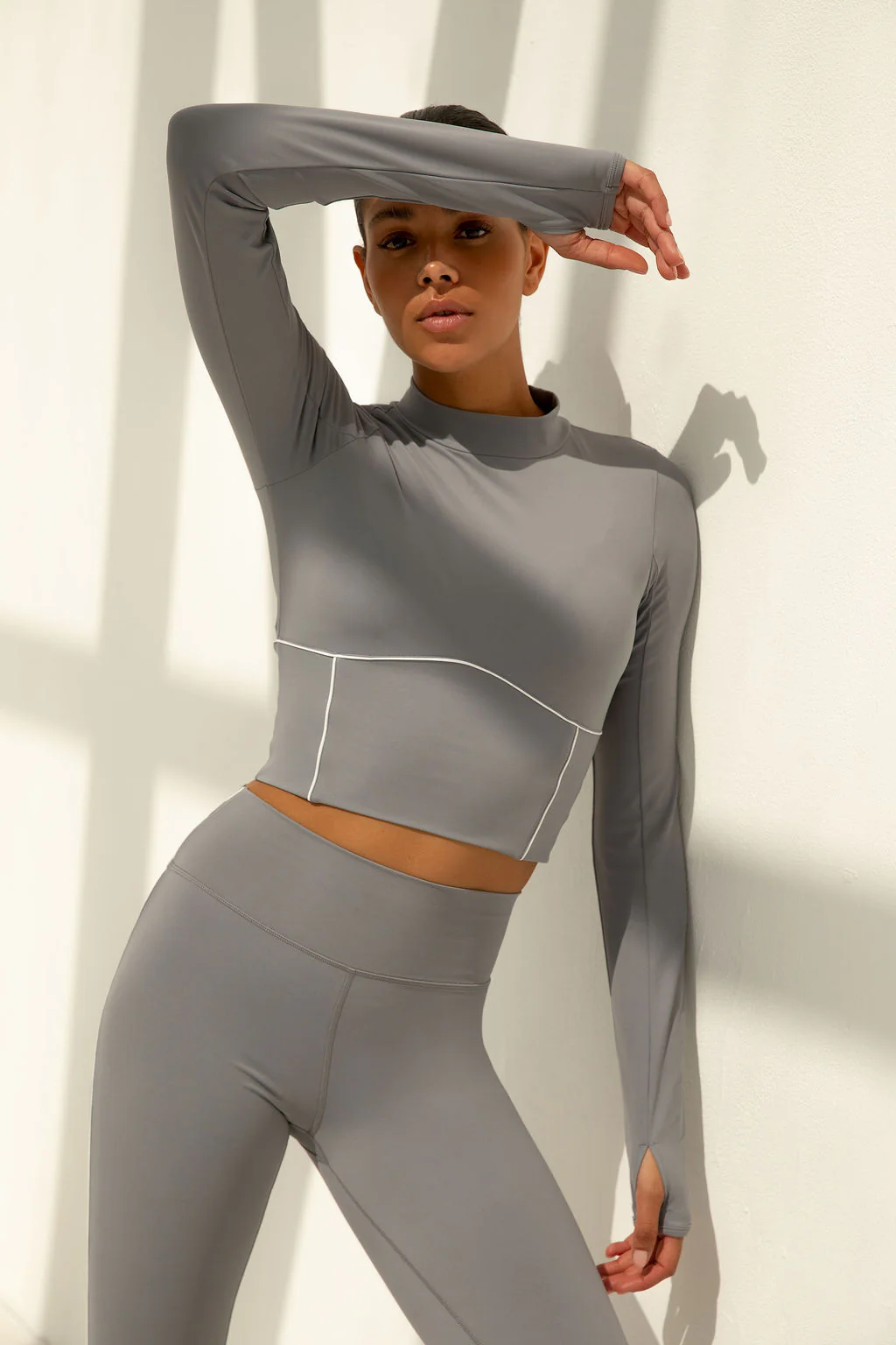 Demi Legging | Dark Grey - Image 4