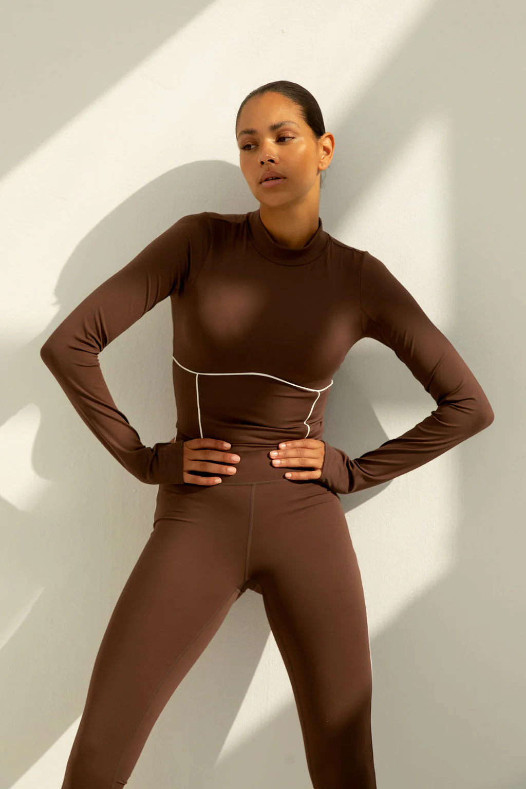 Demi Top | Chocolate - Image 3