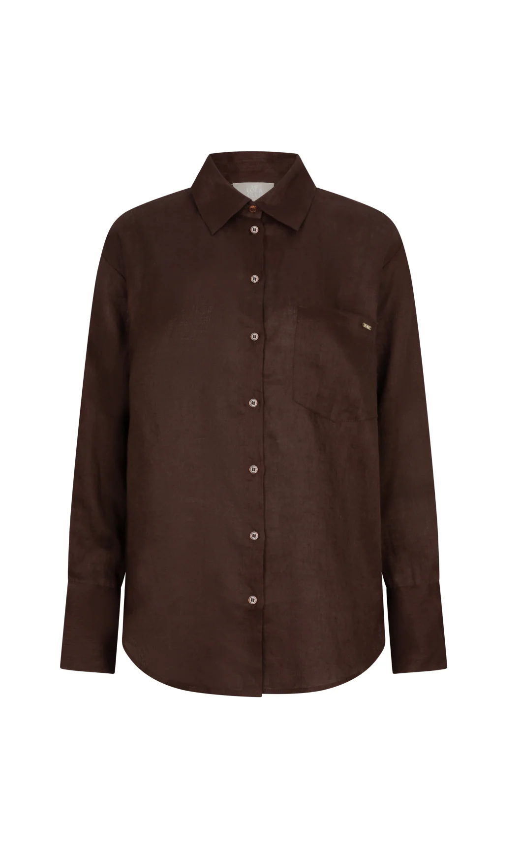 Elaine Blouse | Chocolate - Image 3