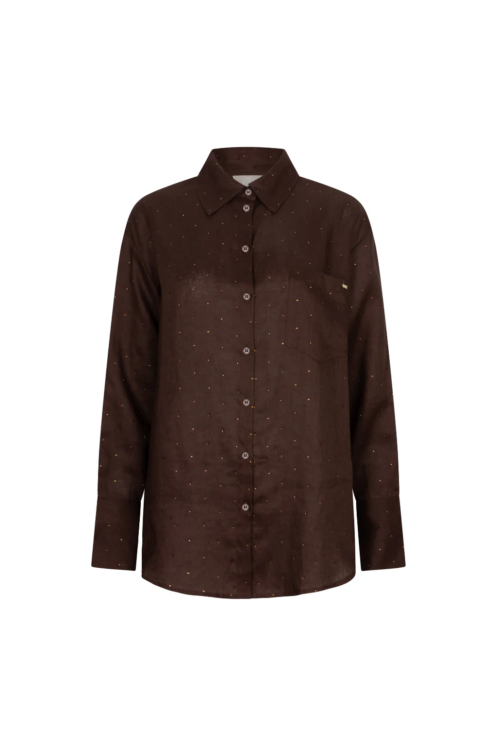 Guilia Blouse | Chocolate - Image 5