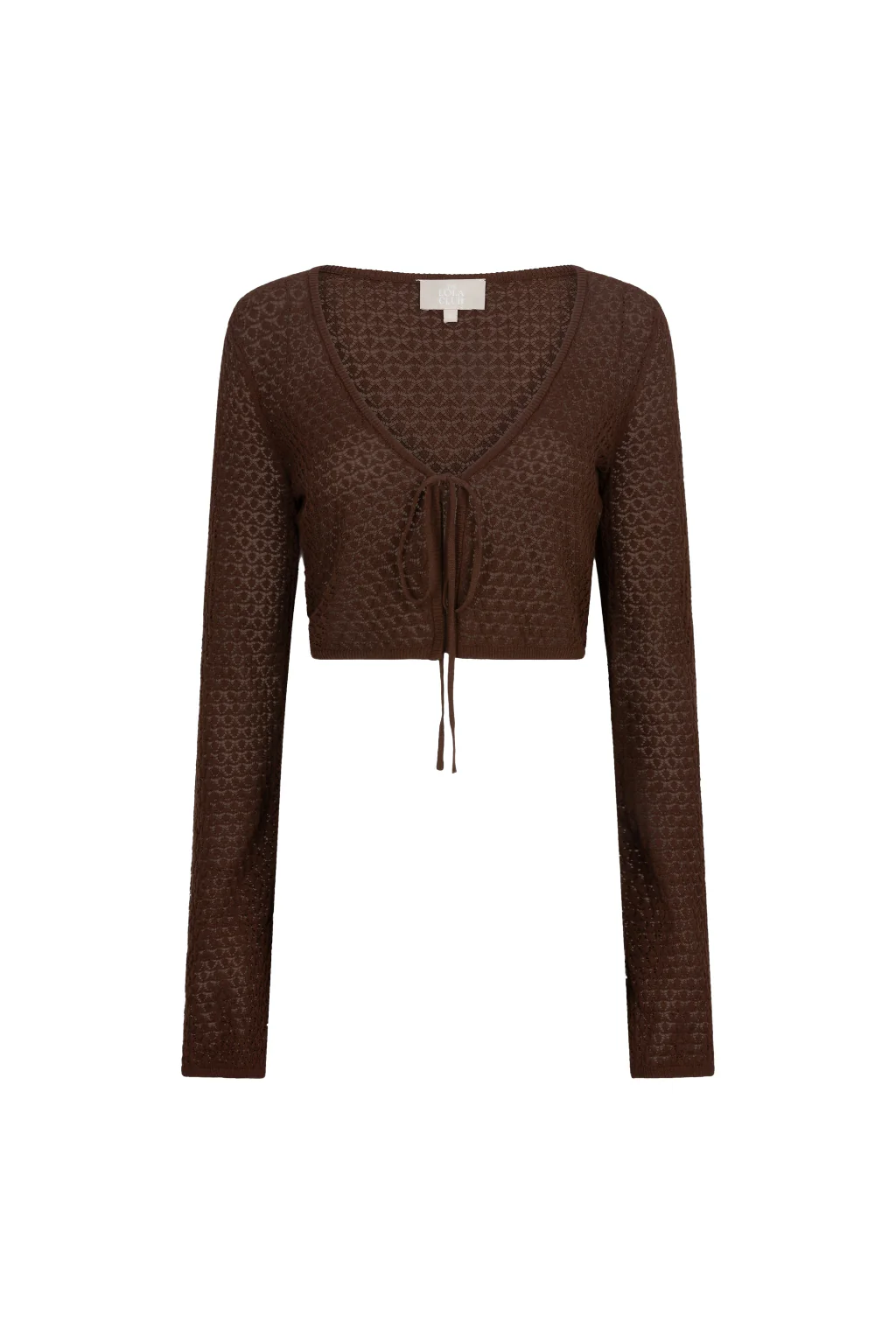 Kylee Cardigan | Chocolate - Image 3