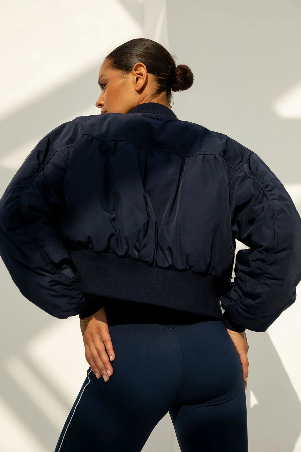 Leah Bomberjacket | Navy - Image 3