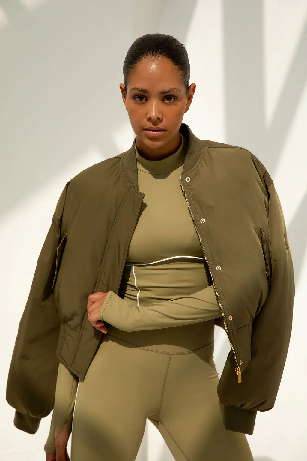 Leah Bomberjacket | Olive - Image 5