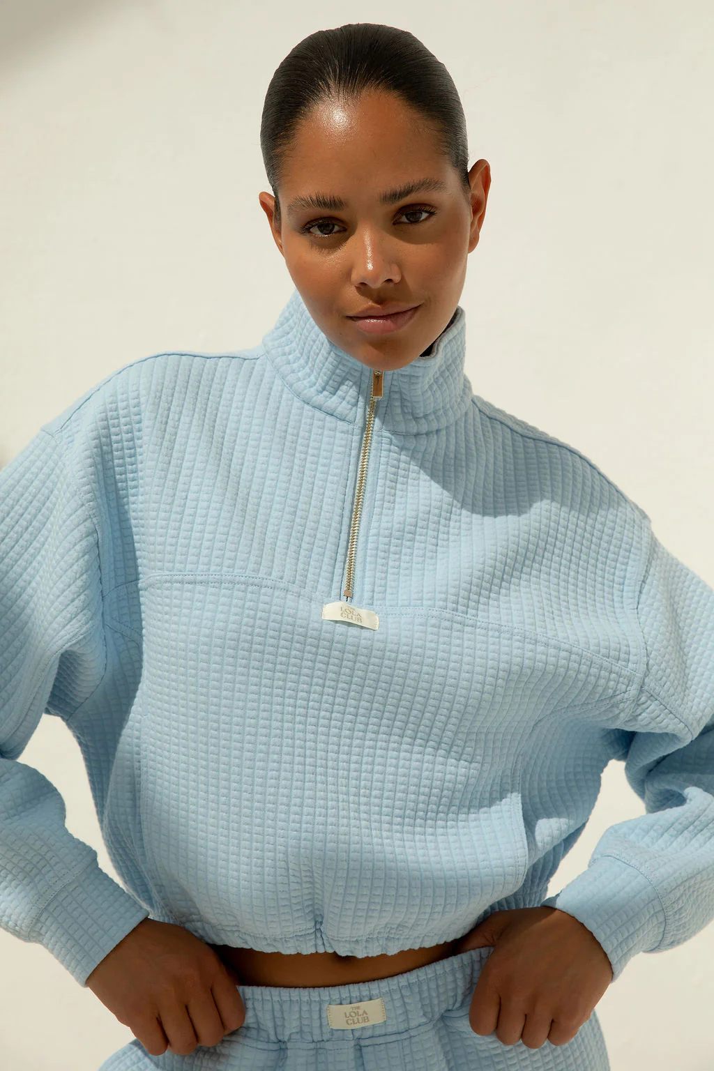 Lena Halfzip | Blue