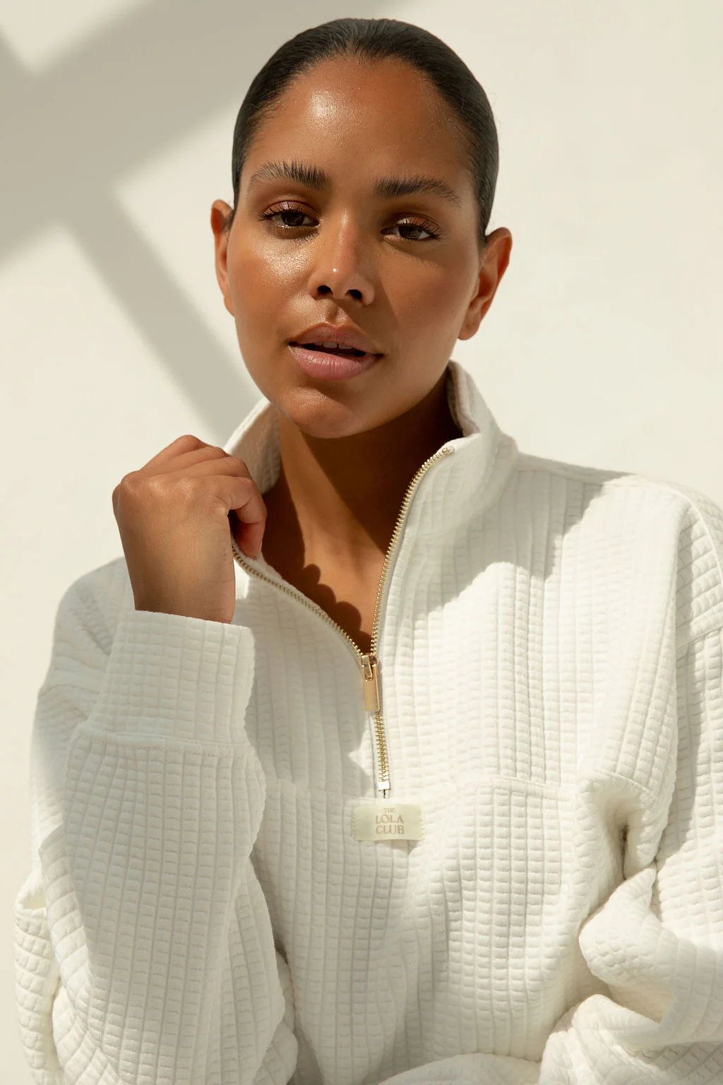 Lena Halfzip | White - Image 6
