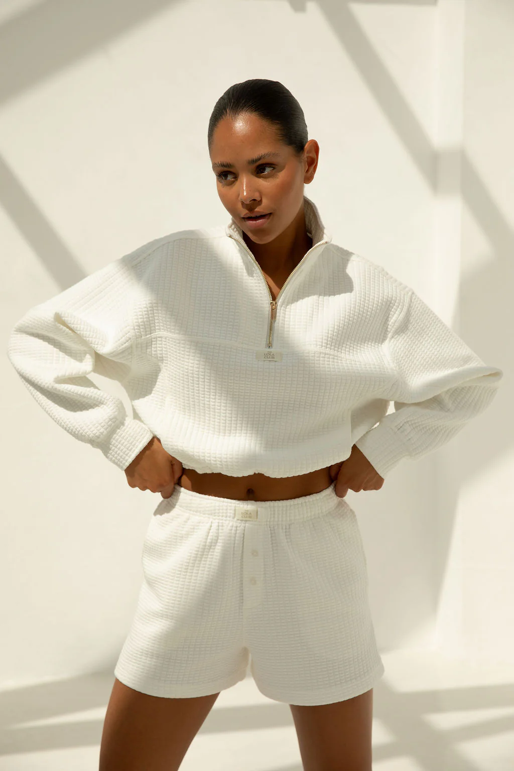 Lena Short | White