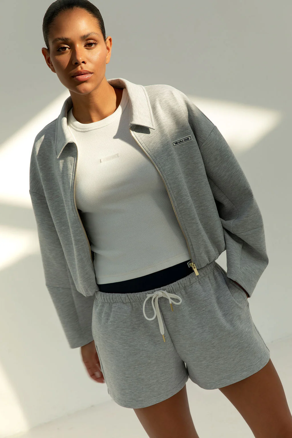 Millie Short | Grey Melange - Image 4