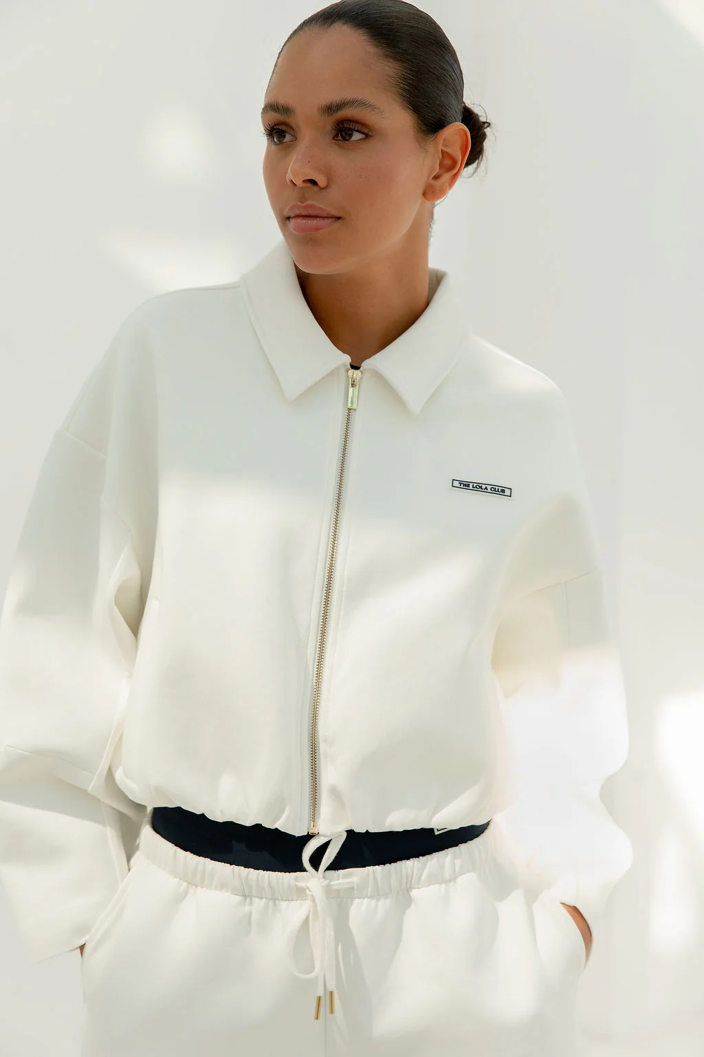 Millie Zip Through | Crispy White - Image 3