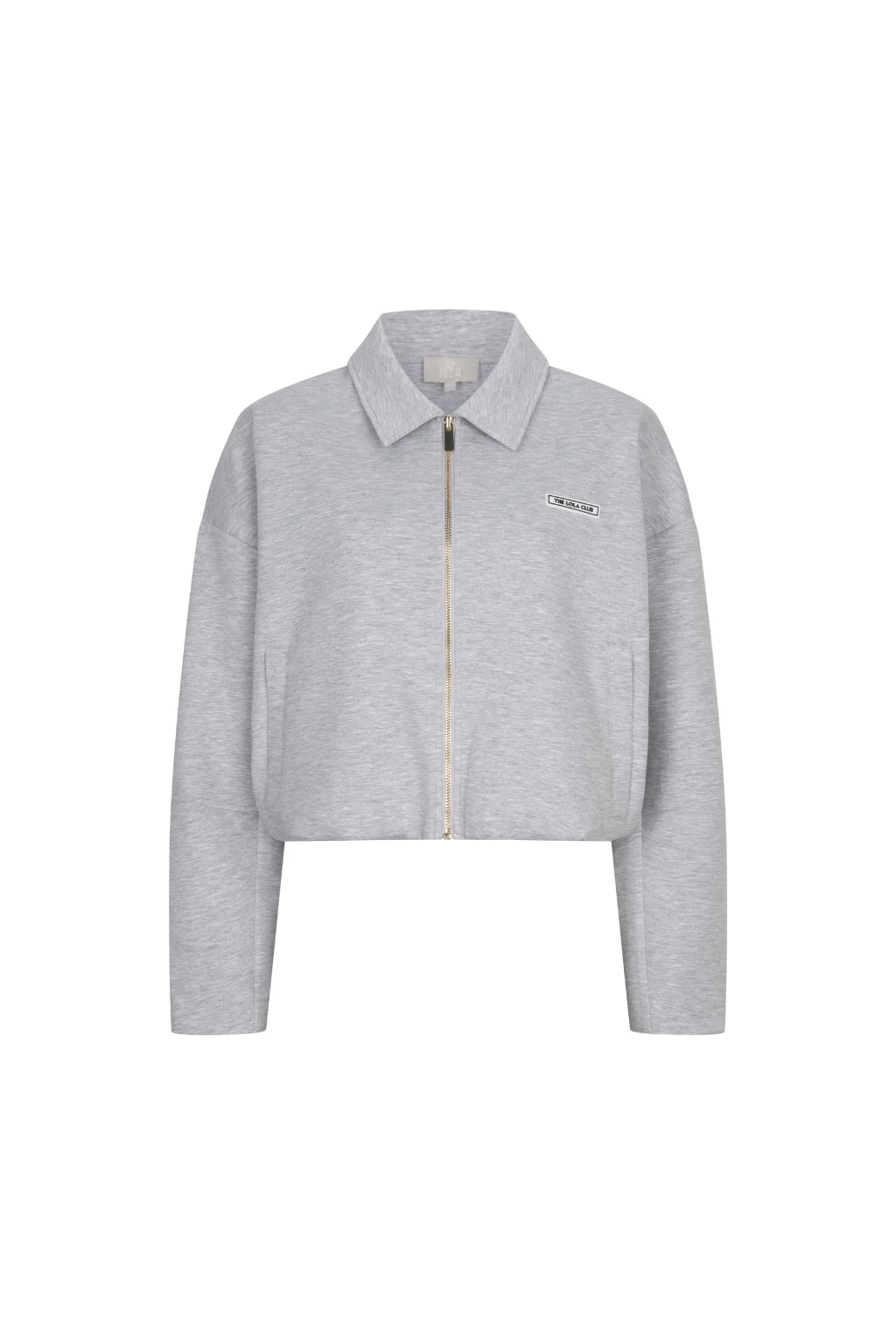 Millie Zip Through | Grey Melange - Image 5