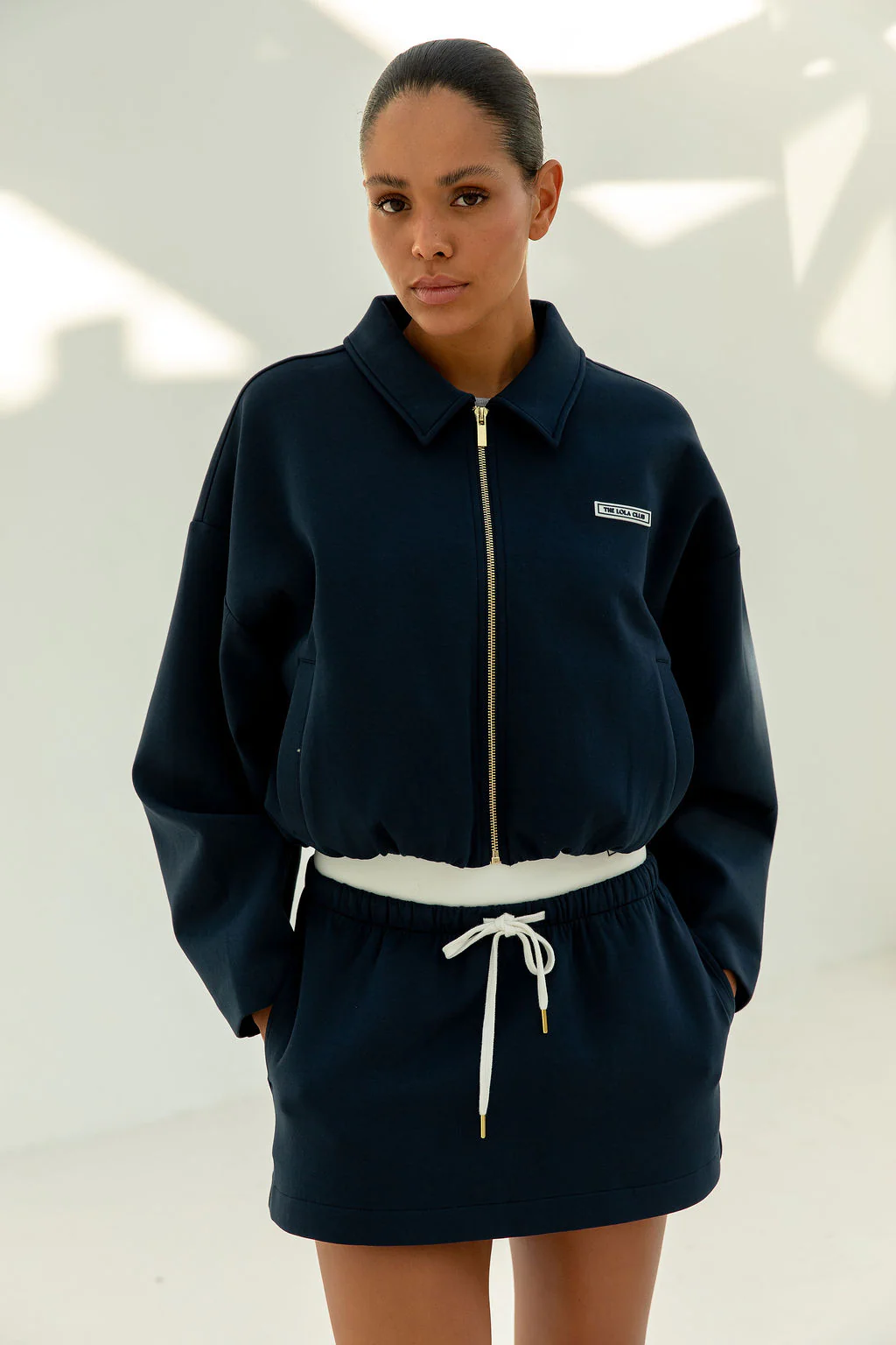 Millie Zip Through | Navy