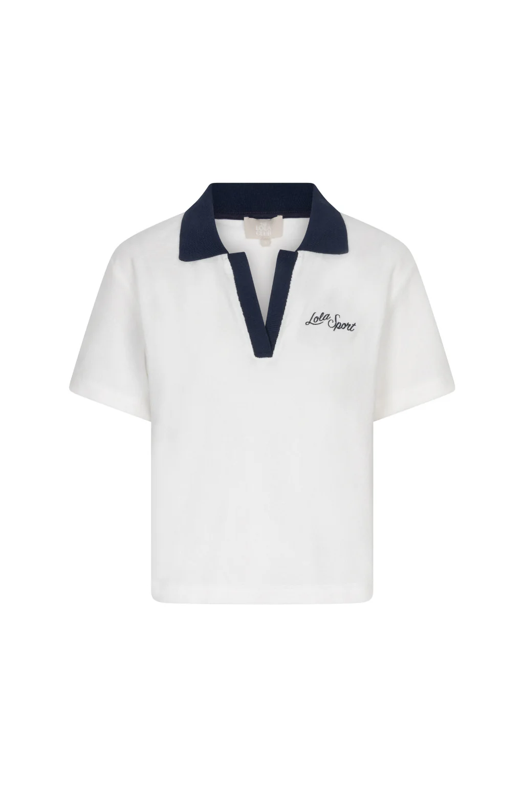 Teddy Polo Tee | Crispy White - Image 4